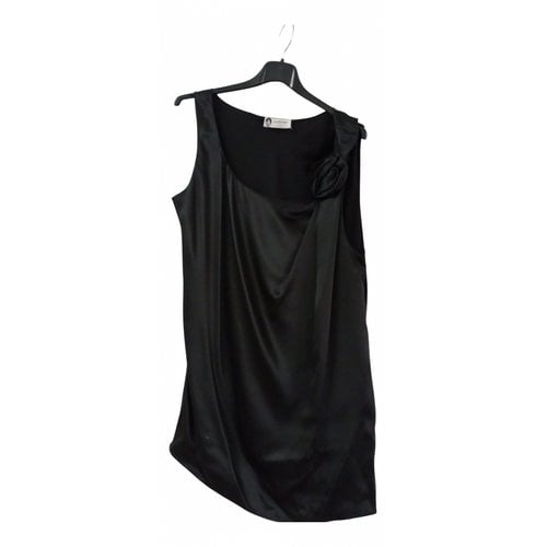 Pre-owned Lanvin Silk Camisole In Black