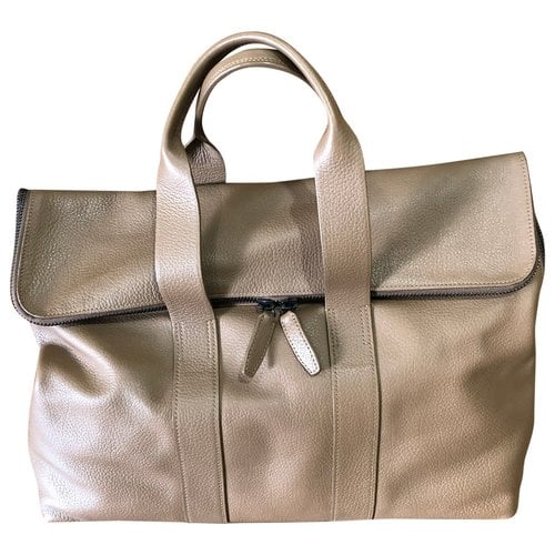 Pre-owned 3.1 Phillip Lim / フィリップ リム Leather Weekend Bag In Brown