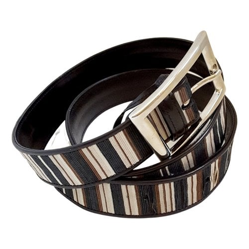 Pre-owned Emma Hope Leather Belt In Multicolour