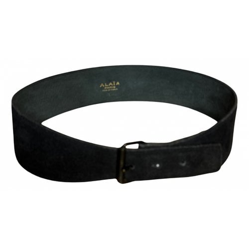 Pre-owned Alaïa Belt In Black
