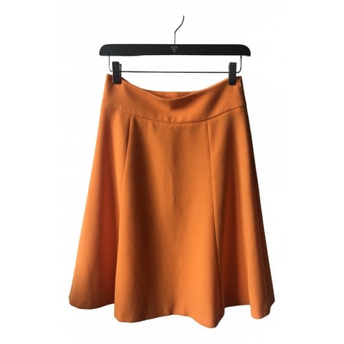 Pre-owned Sonia By Sonia Rykiel Mid-length Skirt In Orange