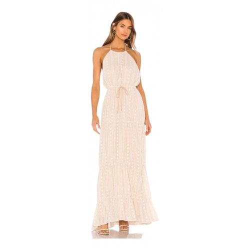 Pre-owned Tularosa Maxi Dress In Beige