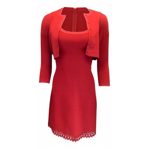 Pre-owned Alaïa Dress In Red
