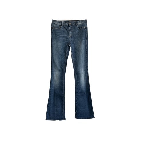 Pre-owned Costume National Straight Jeans In Blue