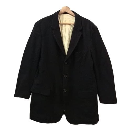 Pre-owned Yohji Yamamoto Wool Vest In Black