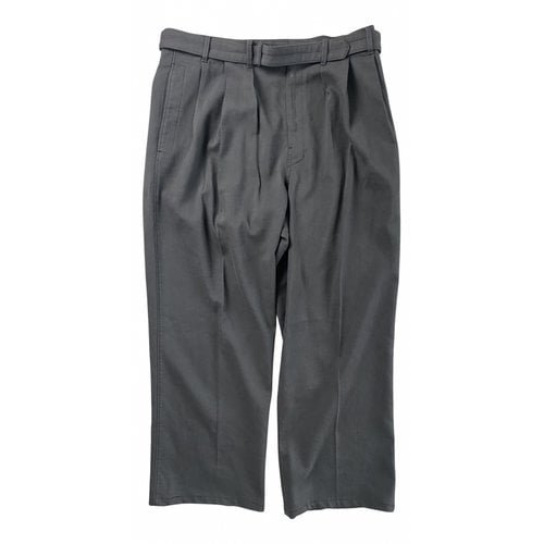 Pre-owned Lemaire Trousers In Grey