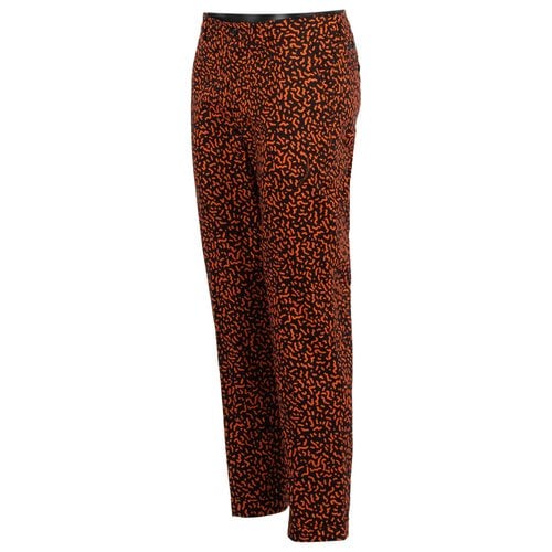 Pre-owned Dolce & Gabbana Trousers In Orange