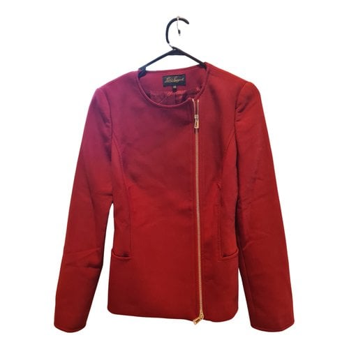 Pre-owned Luisa Spagnoli Jacket In Red