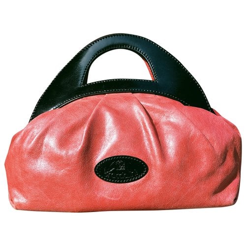 Pre-owned Braccialini Leather Handbag In Orange