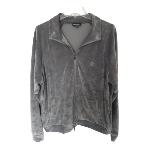Pre-owned Giorgio Armani Sweatshirt In Grey