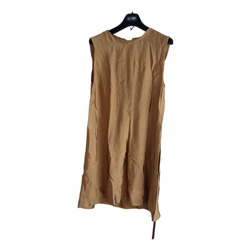 Pre-owned Maliparmi Mid-length Dress In Gold