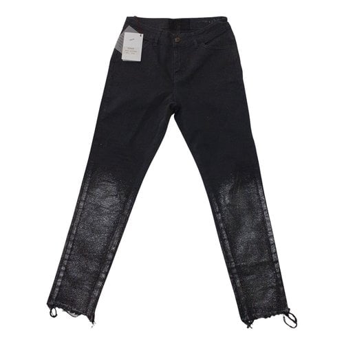 Pre-owned Oneone Slim Pants In Grey