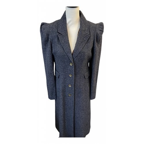 Pre-owned Luella Wool Coat In Blue