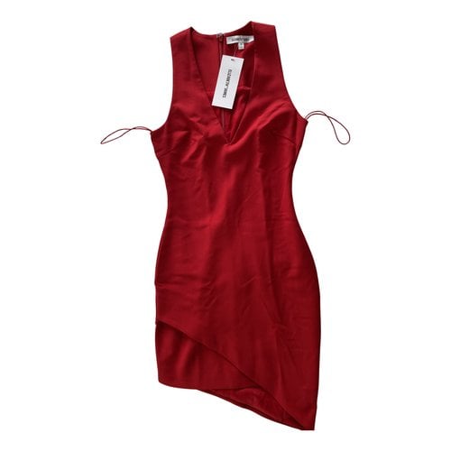 Pre-owned Elizabeth And James Mini Dress In Red