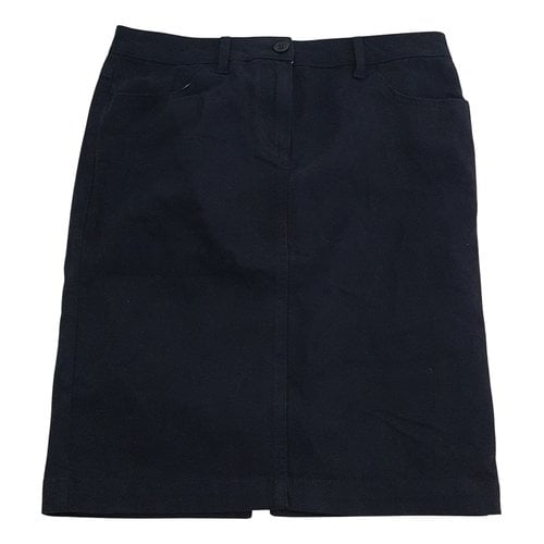 Pre-owned Marina Yachting Mid-length Skirt In Navy
