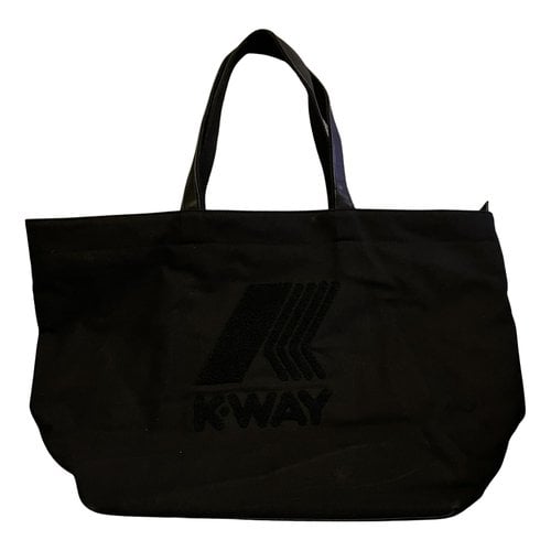Pre-owned K-way Handbag In Black