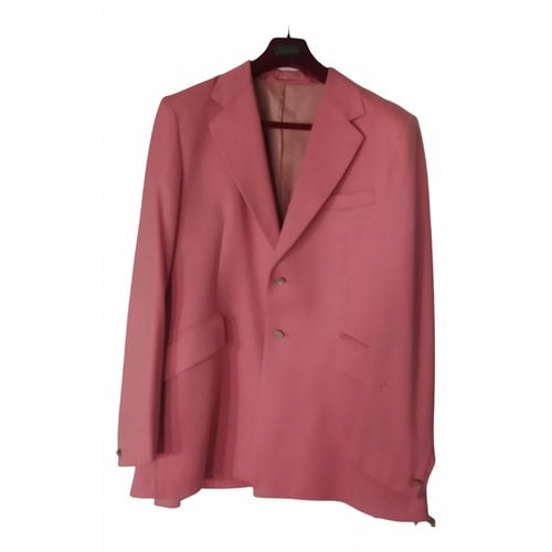 Pre-owned Vivienne Westwood Wool Suit In Pink