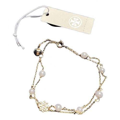 Pre-owned Tory Burch Yellow Gold Bracelet