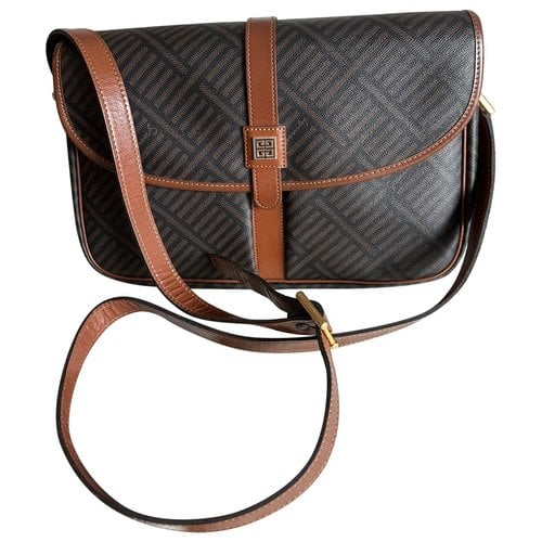 Pre-owned Givenchy Gv3 Crossbody Bag In Brown