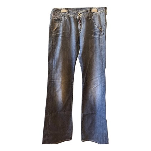 Pre-owned Replay Jeans In Blue