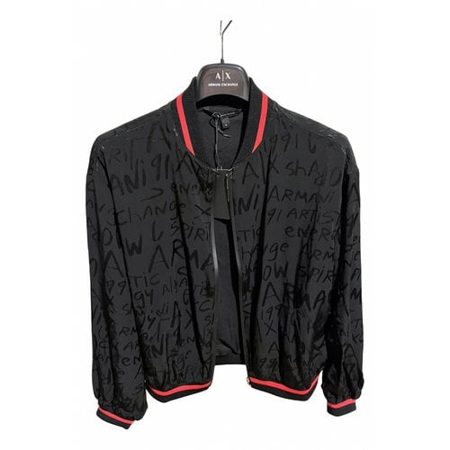 Pre-owned Armani Exchange Jacket In Black