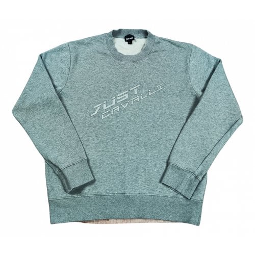Pre-owned Just Cavalli Sweatshirt In Grey