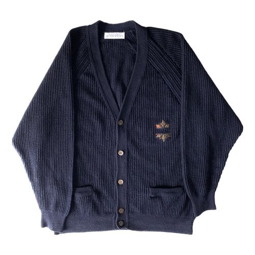 Pre-owned Givenchy Wool Knitwear & Sweatshirt In Navy