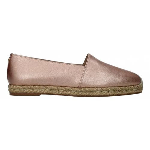 Pre-owned Stuart Weitzman Cloth Espadrilles In Pink