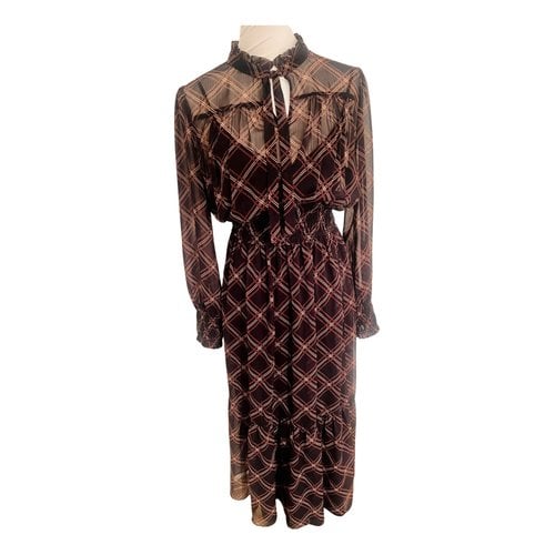 Pre-owned Joop Mid-length Dress In Brown
