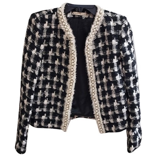 Pre-owned Alice And Olivia Wool Blazer In Multicolour