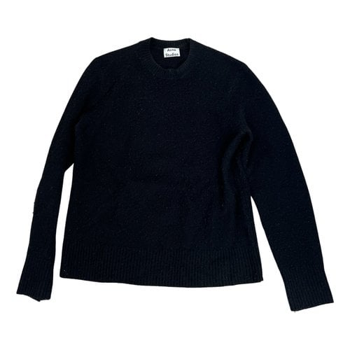 Pre-owned Acne Studios Cashmere Pull In Black