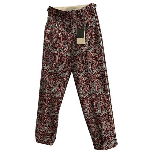 Pre-owned Golden Goose Trousers In Multicolour