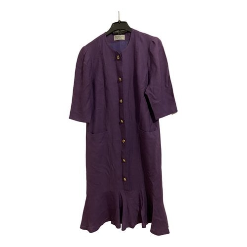 Pre-owned Givenchy Dress In Purple