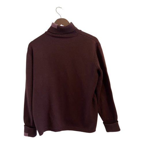 Pre-owned Givenchy Wool Knitwear In Burgundy