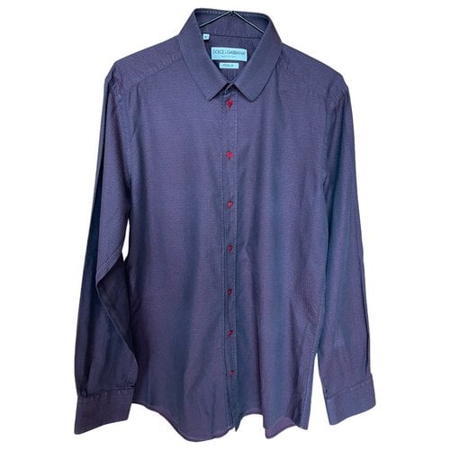 Pre-owned Dolce & Gabbana Shirt In Purple
