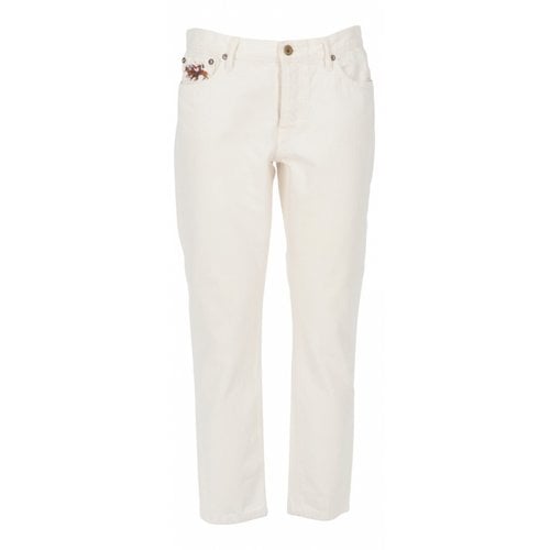 Pre-owned Ralph Lauren Jeans In White