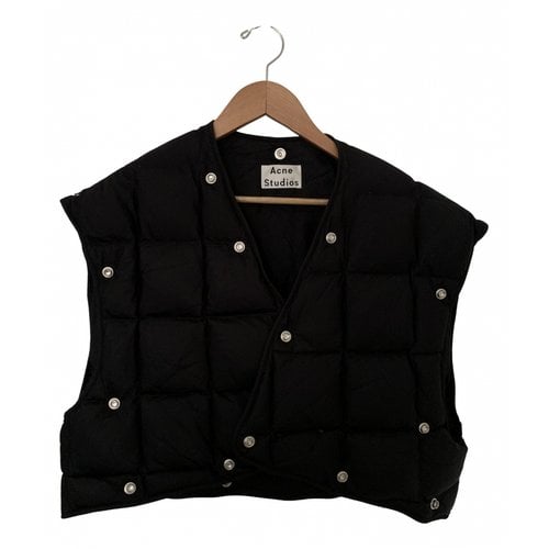 Pre-owned Acne Studios Short Vest In Black