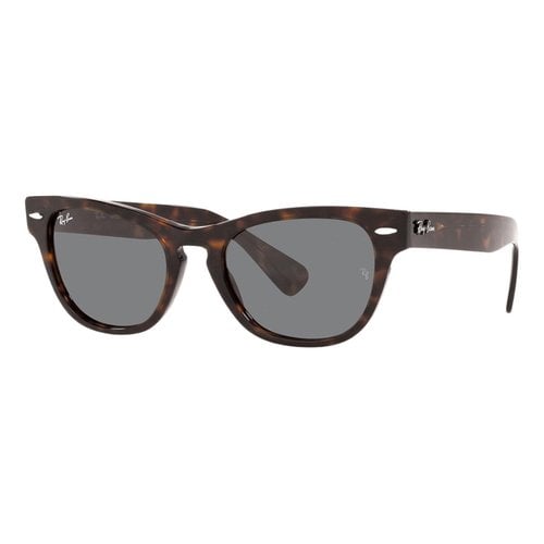 Pre-owned Ray Ban Aviator Sunglasses In Brown