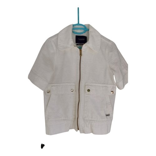 Pre-owned Scotch & Soda Jacket In White
