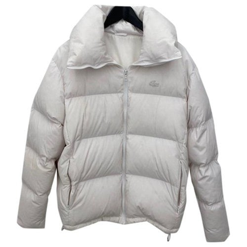 Pre-owned Lacoste Puffer In White