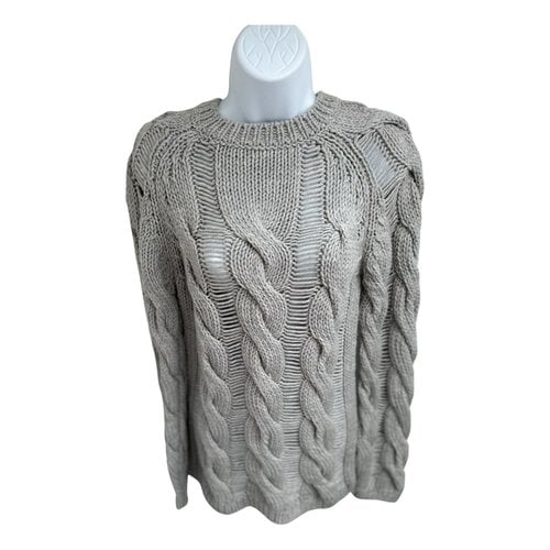 Pre-owned Carven Cashmere Jumper In Grey