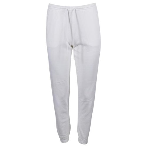 Pre-owned Vince Trousers In White