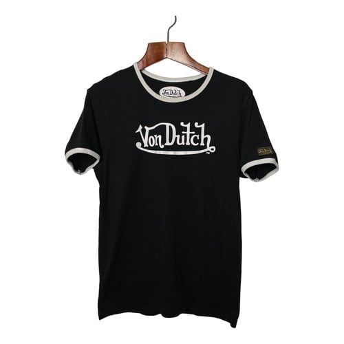 Pre-owned Von Dutch T-shirt In Black