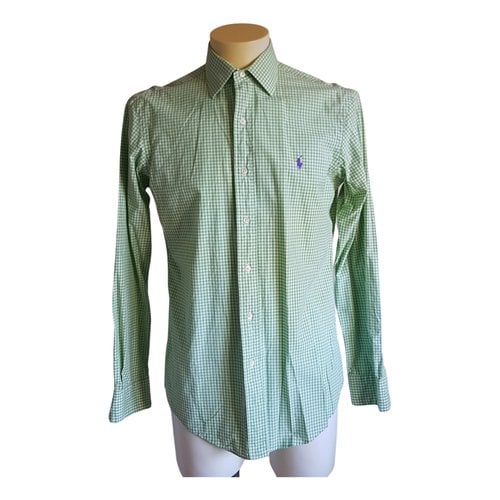 Pre-owned Polo Ralph Lauren Shirt In Green