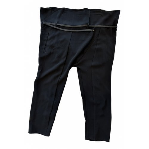 Pre-owned Rag & Bone Trousers In Black