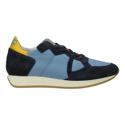 Pre-owned Philippe Model Trainers In Blue