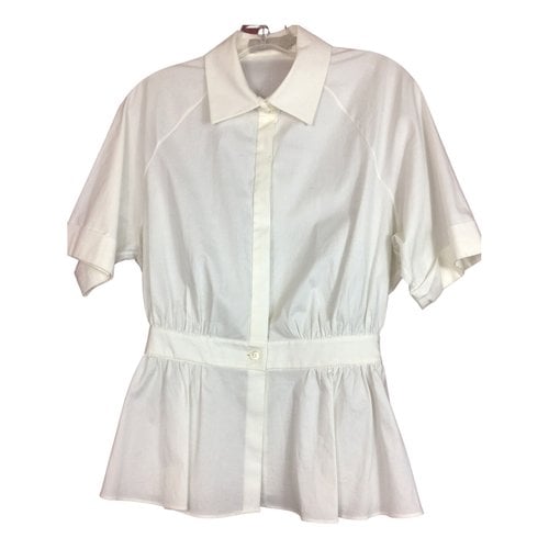 Pre-owned Jason Wu Blouse In White