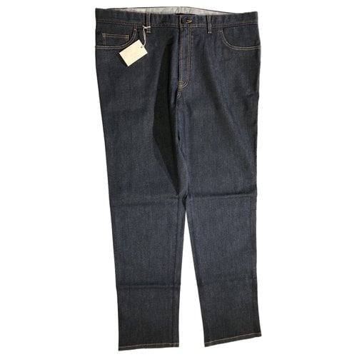 Pre-owned Brioni Trousers In Blue