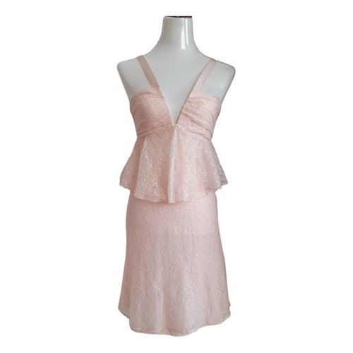 Pre-owned Francesco Scognamiglio Mid-length Dress In Pink