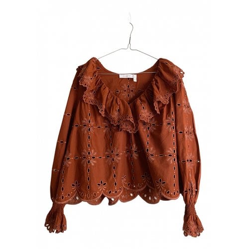 Pre-owned See By Chloé Blouse In Brown